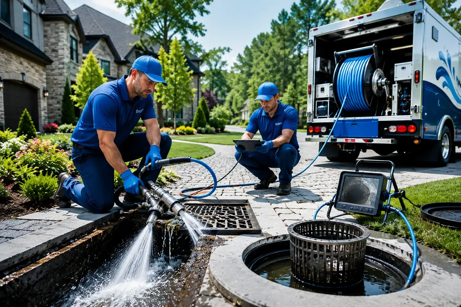 Local outdoor drain cleaning professionals in Durand, IL