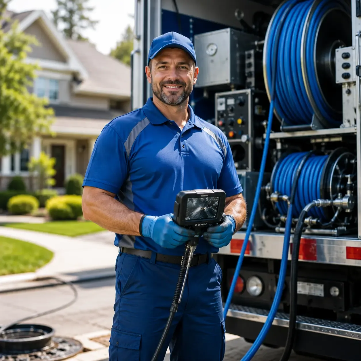 Local outdoor drain cleaning specialists in Durand, IL